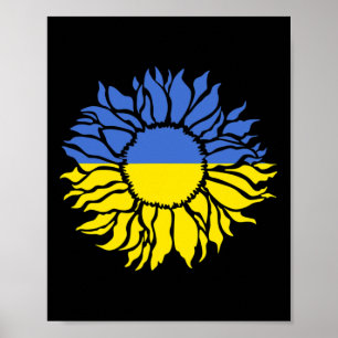 Sunflower Of Peace Oekraine - Oekraine Sterke Stof Poster
