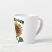 Sunflower painting mug latte mok (Rechterhoek)