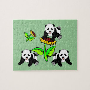 Sunflower Pandas Legpuzzel