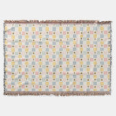 Sunflower Patchwork Decorative Blanket - Farmhouse Deken (Voorkant)