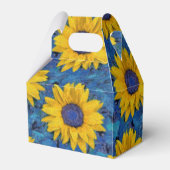 Sunflower Patroon Bedankdoosjes (Achterkant)