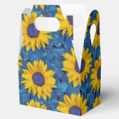 Sunflower Patroon Bedankdoosjes (Geopend)