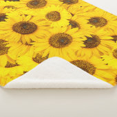 Sunflower Patroon Sherpa Deken (3/4)