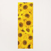 Sunflower Patroon Yogamat (Achterkant)