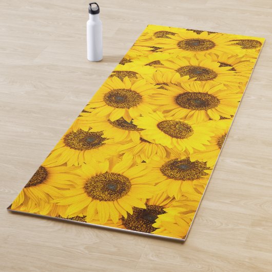 Sunflower Patroon Yogamat (In situ)