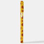 Sunflower Pattern – Bright Yellow Floral Aesthetic iPhone Hoesje (Rechterkant)