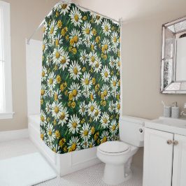 SUNFLOWER PATTERN DOUCHEGORDIJN