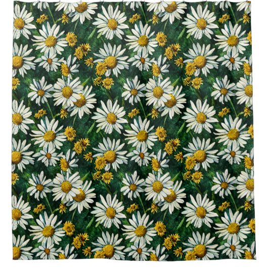 SUNFLOWER PATTERN DOUCHEGORDIJN (Voorkant)