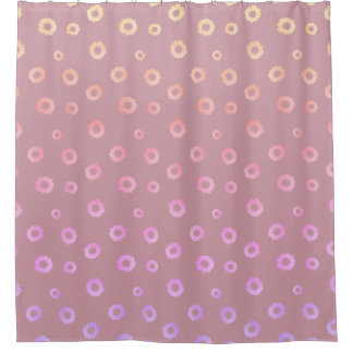 Sunflower Pattern Shower Curtain Douchegordijn