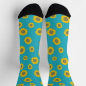 Sunflower Pattern Socks Sokken (Top)