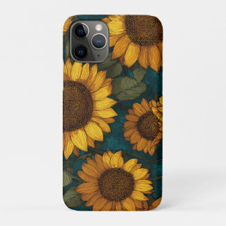 Sunflower Pattern – Summer Floral Case-Mate iPhone Case