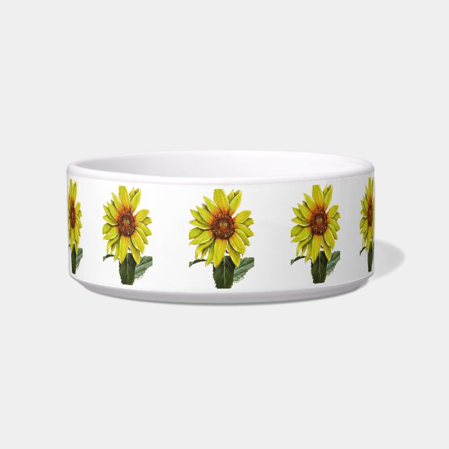 Sunflower Pet Bowls Voerbakje (Voorkant)