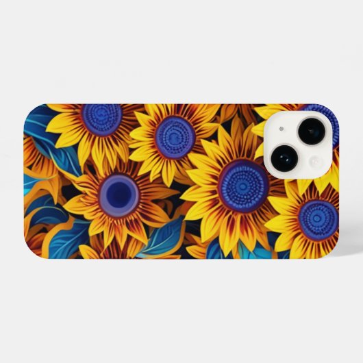 Sunflower Phone Case iPhone Hoesje (Achterkant horizontaal)