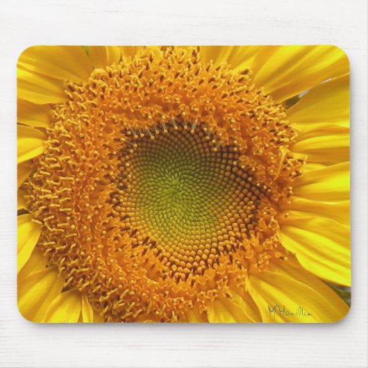 Sunflower Photo Mousepad Muismat (Voorkant)