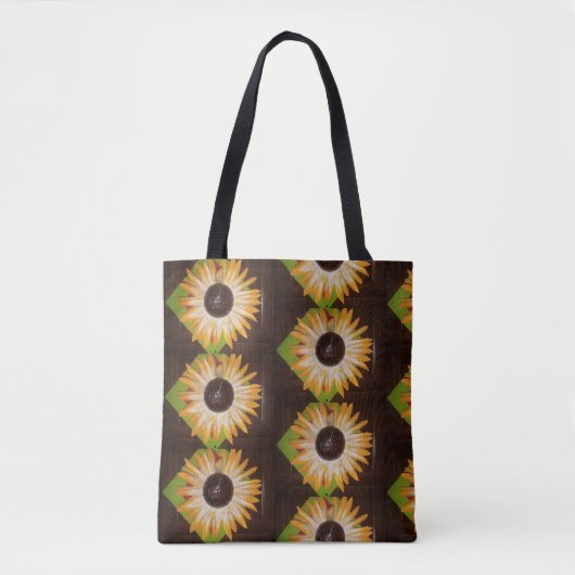 sunflower picture bag tote bag (Voorkant)
