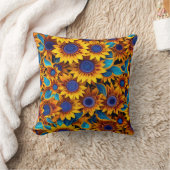 Sunflower Pillow Kussen (Deken)