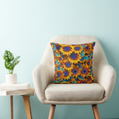 Sunflower Pillow Kussen (Stoel)