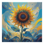 sunflower poster (Voorkant)