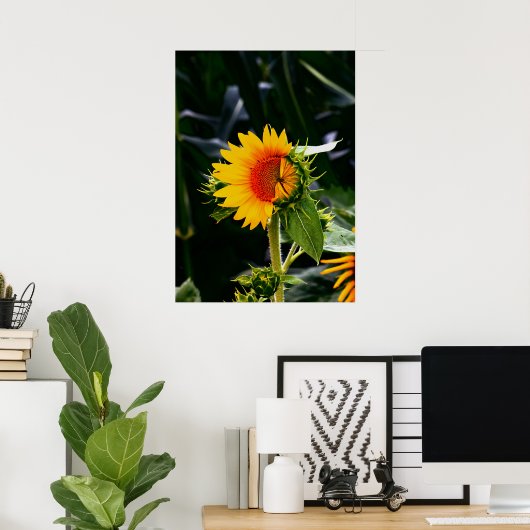 Sunflower Poster (Thuiskantoor)