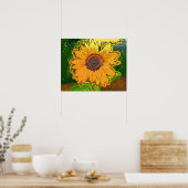 SUNFLOWER POSTER (Keuken)