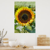SUNFLOWER POSTER (Keuken)