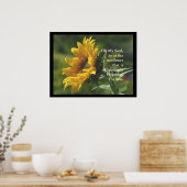 SunFlower-Poster Poster (Keuken)