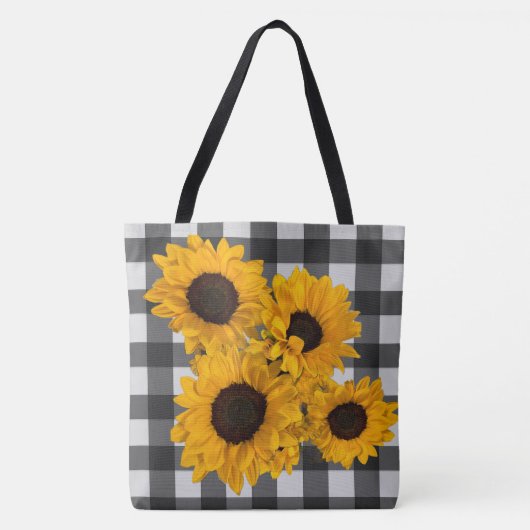 Sunflower Praise Tote Bag (Voorkant)