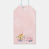 Sunflower Pumpkin Truck Baby shower Dank u Cadeaulabel (Achterkant)