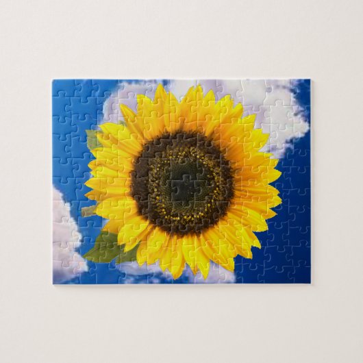 Sunflower Puzzle (2 sizes) Legpuzzel (Horizontaal)