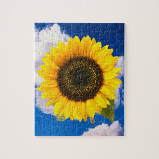 Sunflower Puzzle (2 sizes) Legpuzzel (Verticaal)