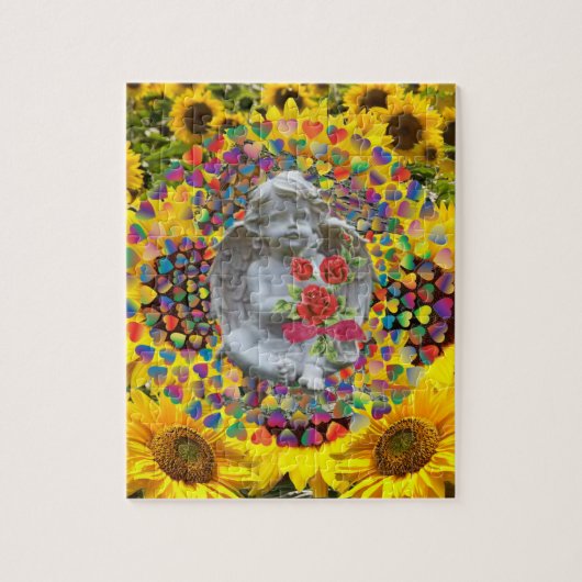 Sunflower Puzzles Angel Legpuzzel (Verticaal)