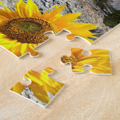 Sunflower Puzzles Dinosaur Floral Legpuzzel (Zijkant)