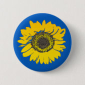 Sunflower Ronde Button 5,7 Cm (Voorkant)