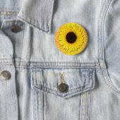 SUNFLOWER RONDE BUTTON 5,7 CM (In situ)