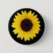 SUNFLOWER RONDE BUTTON 5,7 CM (Voorkant)
