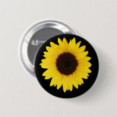 SUNFLOWER RONDE BUTTON 5,7 CM (Voorkant /achterkant)