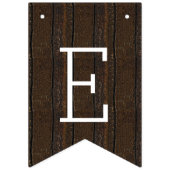 Sunflower Rustic Country Barn Wedding Welcome Vlaggetjes (Tweede vlag)