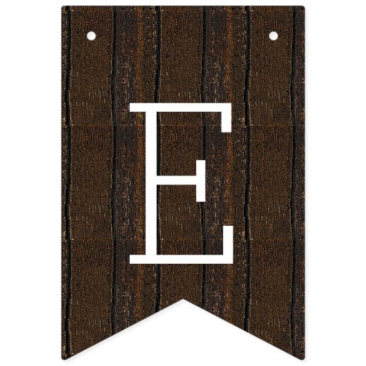 Sunflower Rustic Country Barn Wedding Welcome Vlaggetjes (Tweede vlag)