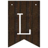 Sunflower Rustic Country Barn Wedding Welcome Vlaggetjes (Derde vlag)