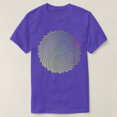 Sunflower Seeds Fibonacci Spiral Funny Math Nerd G T-shirt (Design voorkant)