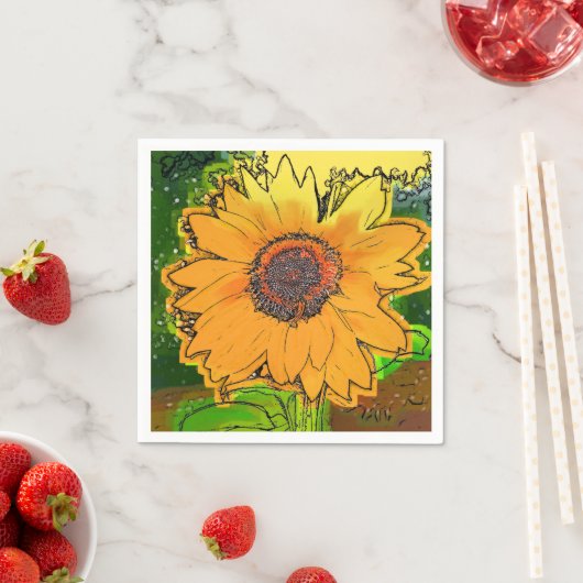 SUNFLOWER SERVETTEN (Insitu)