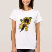 Sunflower Shadow Fairy T-shirt (Voorkant)