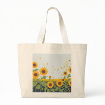 Sunflower Shopping Tas