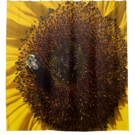 SUNFLOWER SHOWER CURTAGE DOUCHEGORDIJN (Voorkant)