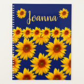Sunflower Shower, persoonlijk Planner (Voorkant)