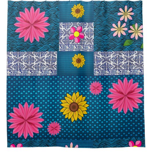 Sunflower Showgordijn Douchegordijn (Voorkant)