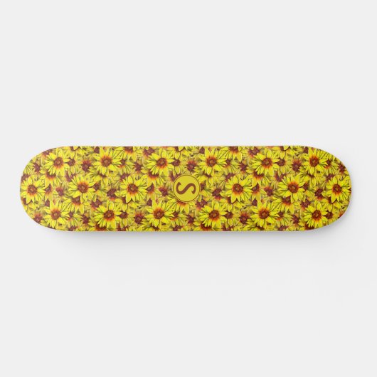 Sunflower Skateboard (Horizontaal)