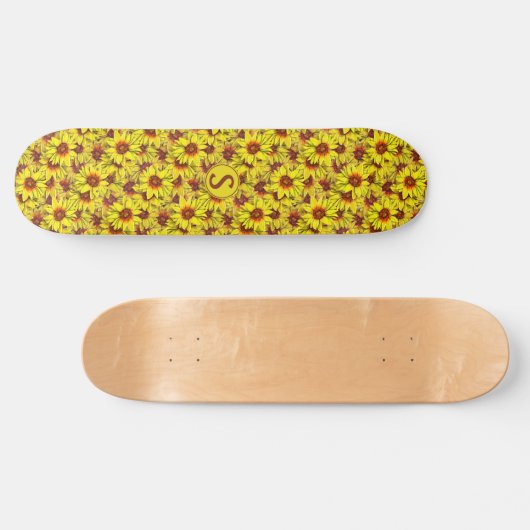 Sunflower Skateboard (Horizontaal)