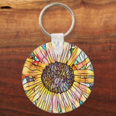 SUNFLOWER SLEUTELHANGER (Achterkant)