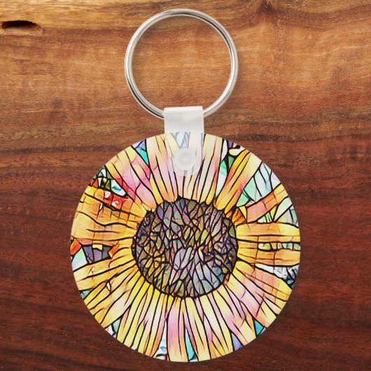 SUNFLOWER SLEUTELHANGER (Achterkant)